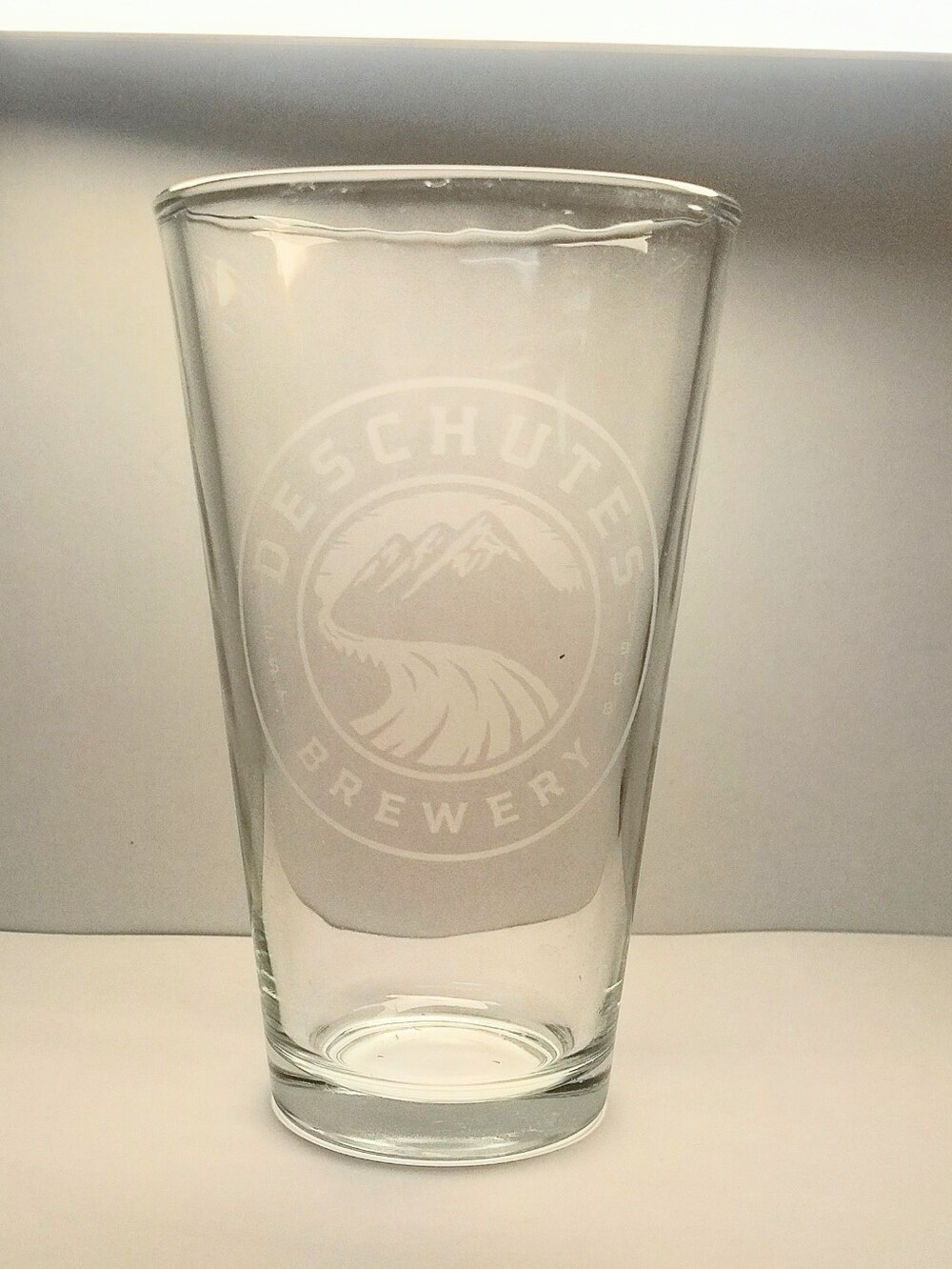Deschutes Brewery beer glass